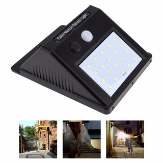 Đèn Led (20 Bóng LED) Năng Lượng Mặt Trời Cảm Ứng Chuyển Động