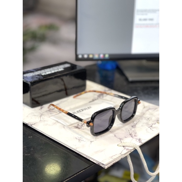 Kính râm thời trang nam nữ Kuboraum 3 màu thời trang ,Gọng kính cận Germany Fullbox Bảo Hành 3 tháng