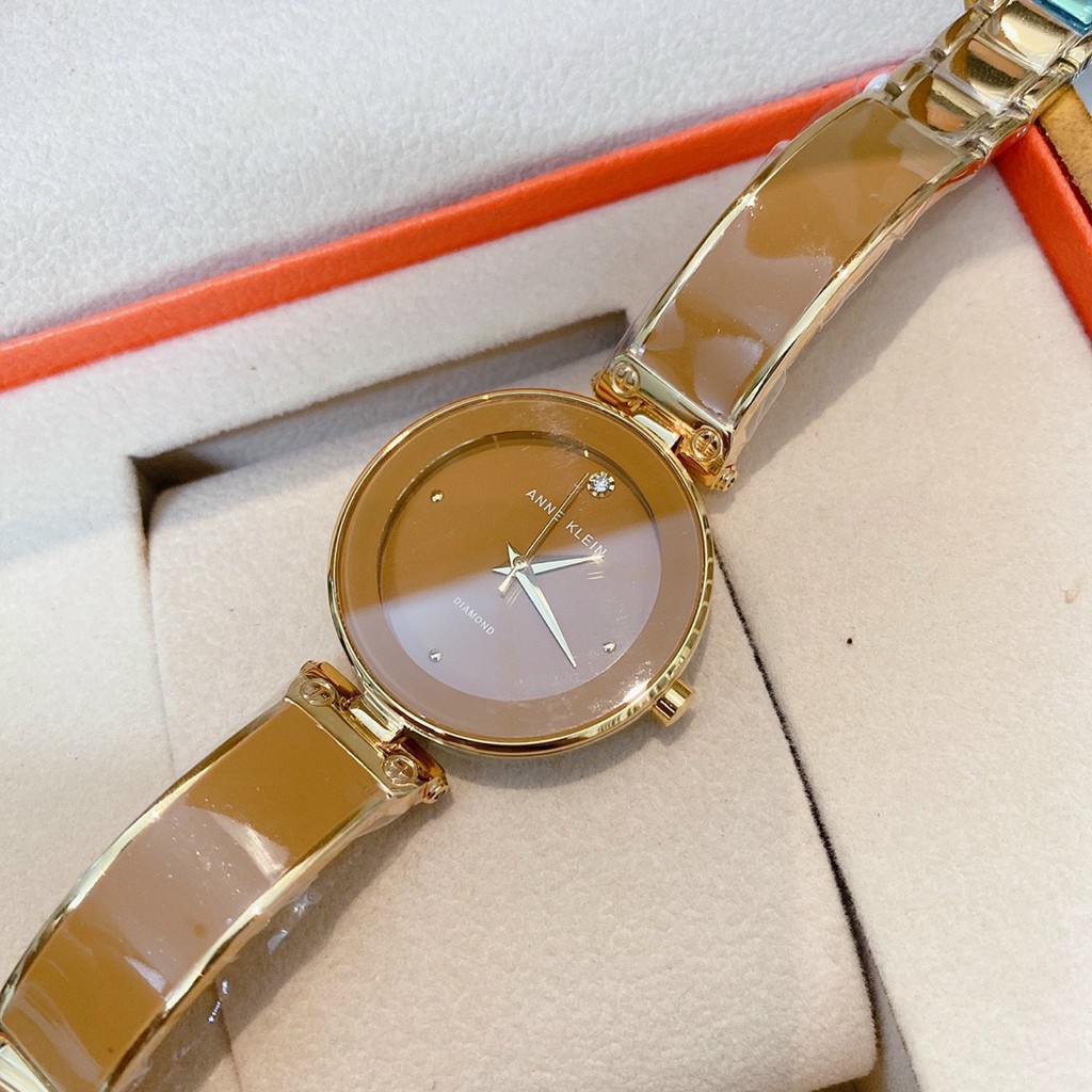 Đồng hồ nữ Anne klein AK/1980 thời trang size 34mm AK02 Fullbox