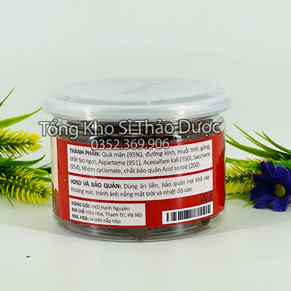 Ô mai mận khía dẻo, mứt mận - Túi 100g