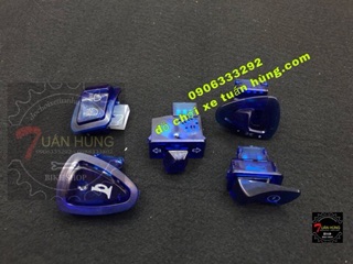 Bộ công tắc màu cho xe honda