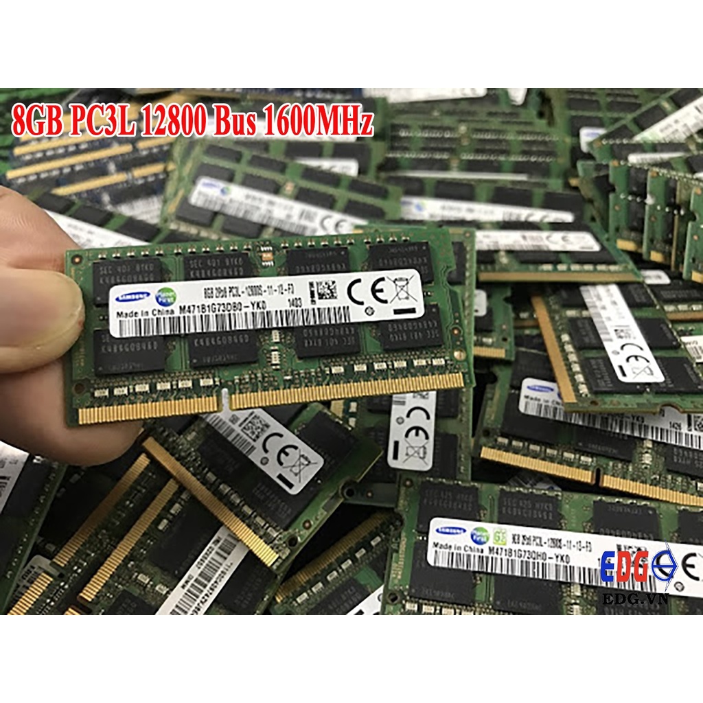 Ram Laptop ( Máy tính xách tay ) DDR3 4G / 8G / 1600 ( PC3L ) , Chất lượng cao - Bảo hành 12 tháng  ( 1 đổi 1 )