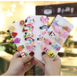 Sét 10 kẹp tóc siêu xinh mã 02