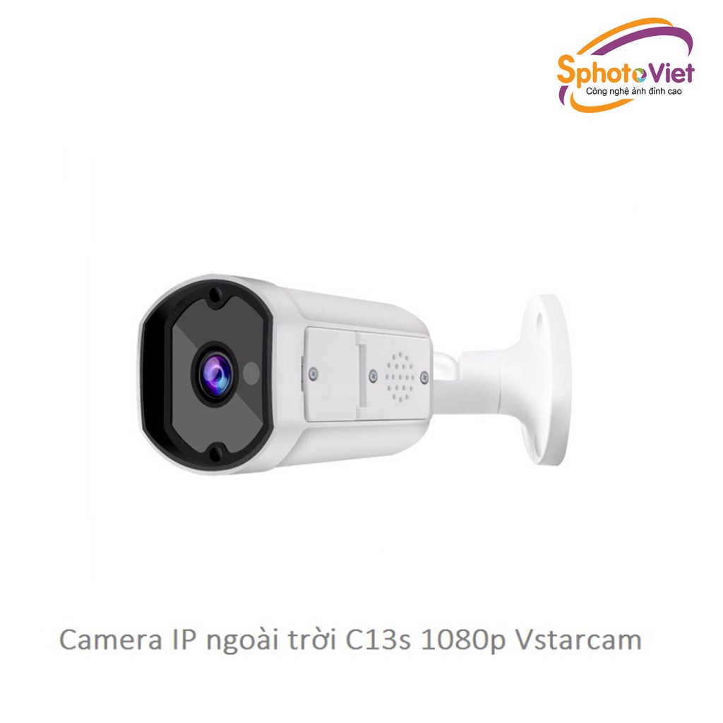 Camera Wifi IP Vstarcam ngoài trời C13s 1080p 2MB (Báo động hú còi)