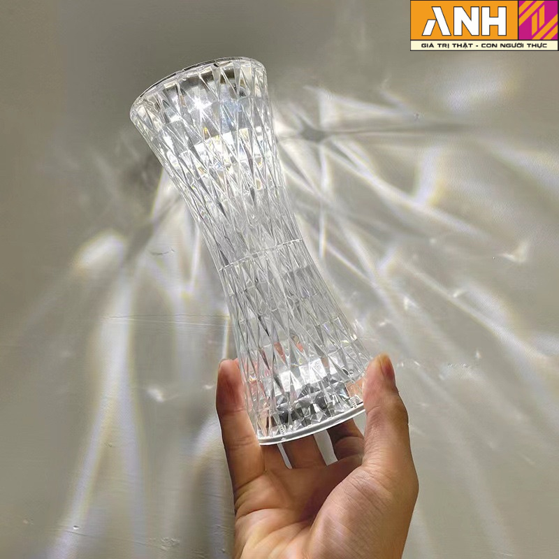 Đèn ngủ, Đèn trang trí, Pha Lê Cảm Biến RGB 16 màu phong cách Châu Âu nhiều mẫu mã  phòng khách phòng ngủ phòng game