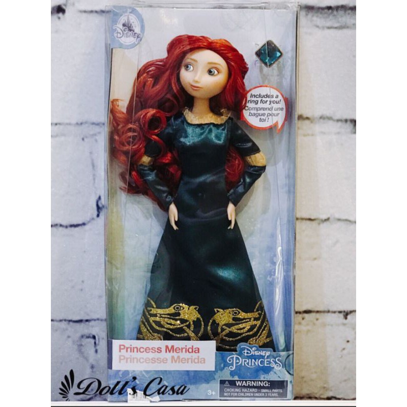 BÚP BÊ CLASSIC DOLL - MERIDA CÔNG CHÚA TÓC XÙ