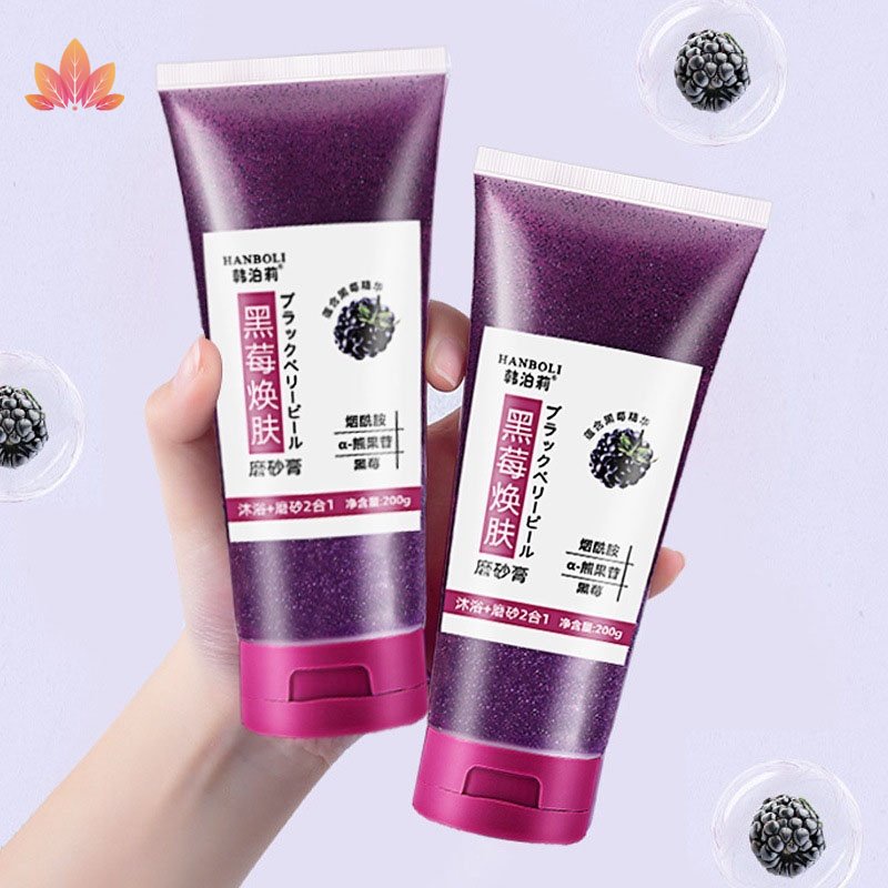 Kem Tẩy Tế Bào Chết Trẻ Hóa Cơ Thể Blackberry jp5