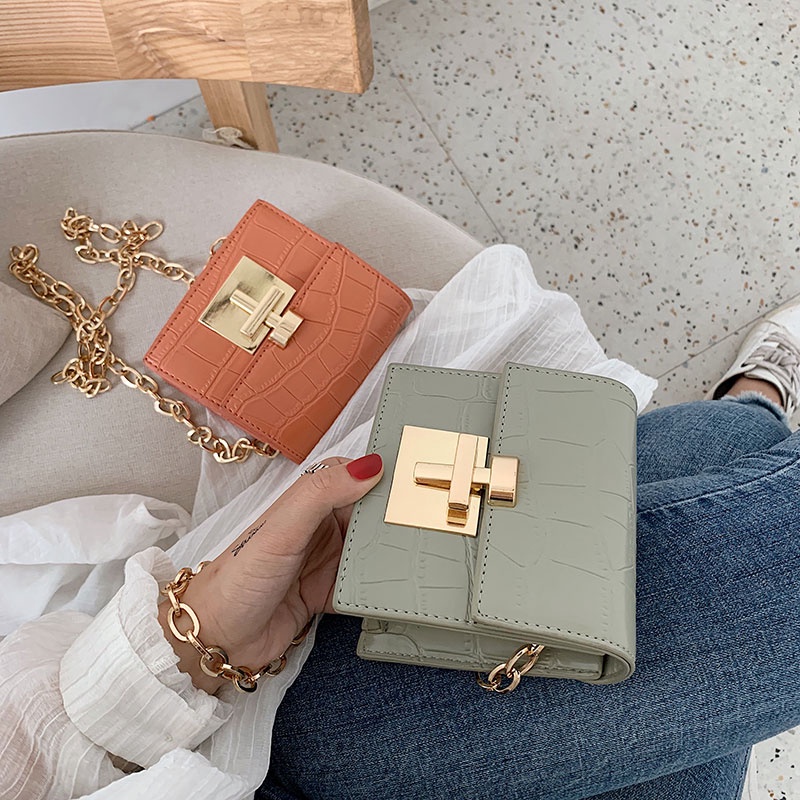 [Giảm giá thần tốc] Women's mini bag 2019 new Korean version of the summer ocean shoulder bag wild fashion Messenger Wal