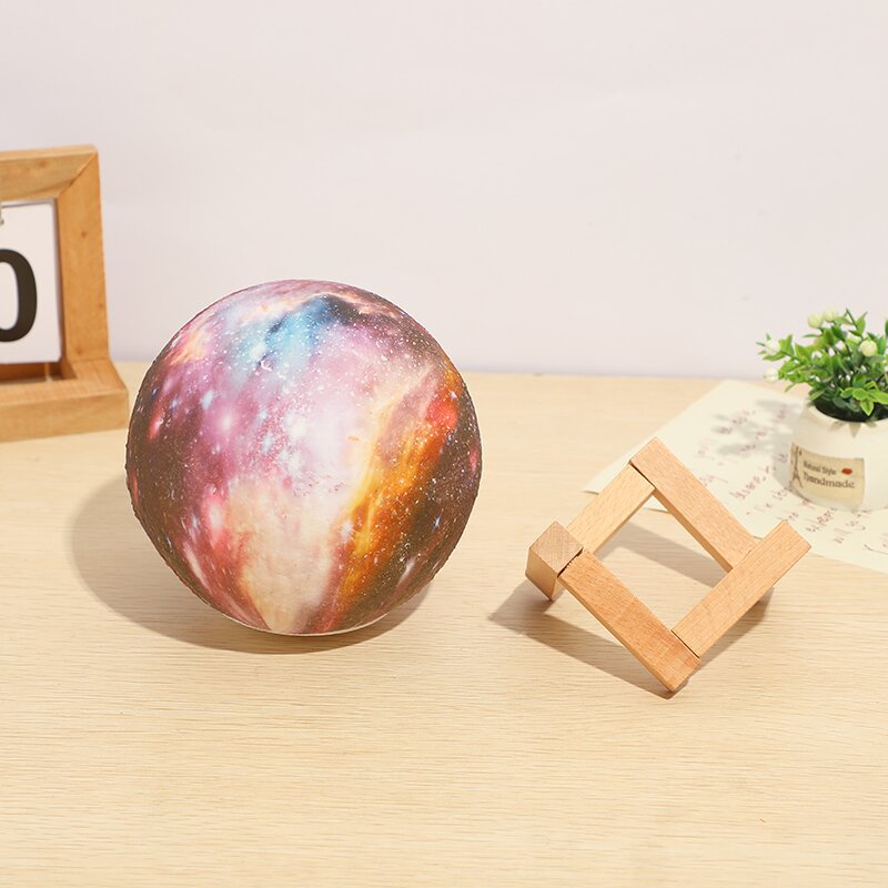 Loa bluetooth led đổi màu decor phòng EZ tặng điều khiển từ xa và giá gỗ