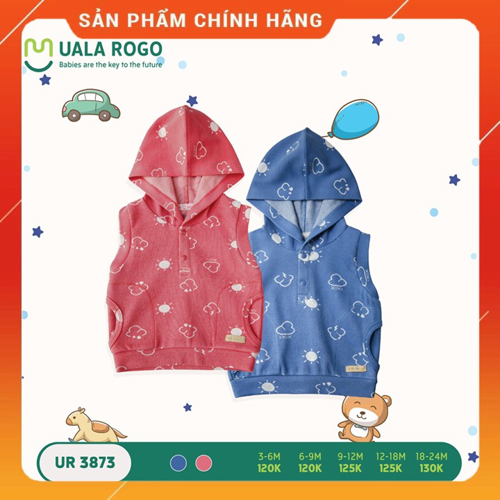 Gile nỉ có mũ Uala Rogo UR3873