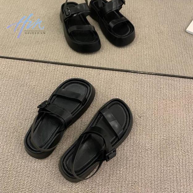 Giày Sandal Đế Dày Thời Trang Mùa Hè Phong Cách Pháp Hàng Mới 2022 Dành Cho Bạn Nữ