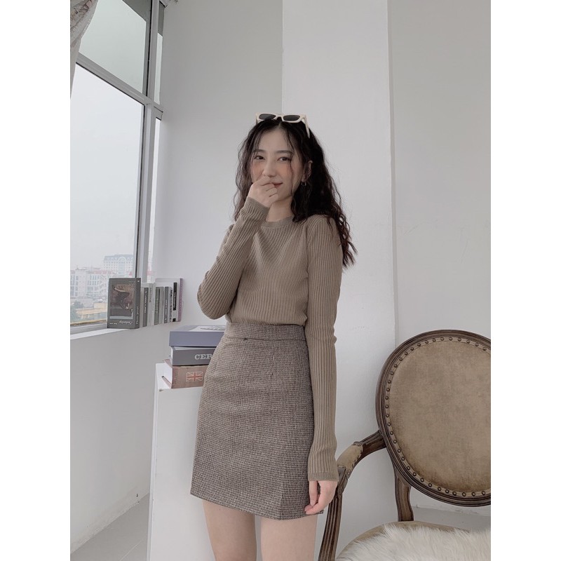 ÁO LEN CỔ TRÒN DÀI TAY | BigBuy360 - bigbuy360.vn