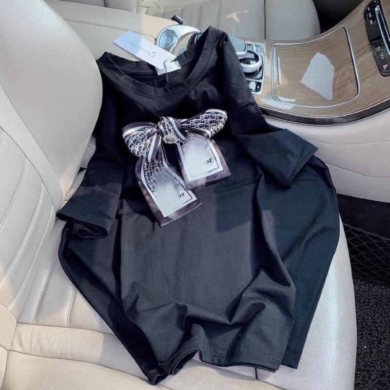 Áo Phông thắt khăn nơ | BigBuy360 - bigbuy360.vn