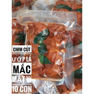 CHIM CÚT ƯỚP LÁ MẮC MẬT.khay 10con. (giao hỏa tốc)