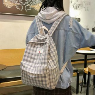 Ba lô kẻ caro chất xịn