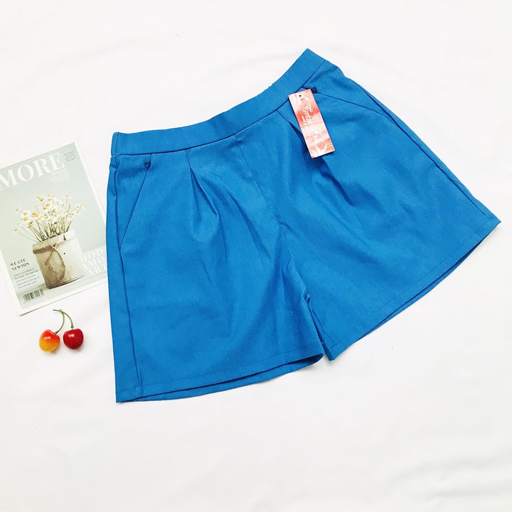 [Mã FAMAYWA giảm 10K đơn 50K] Quần đùi nữ freesize từ 45-52kg quần sọt (short) nữ vải kaki thun - QNU11 | BigBuy360 - bigbuy360.vn