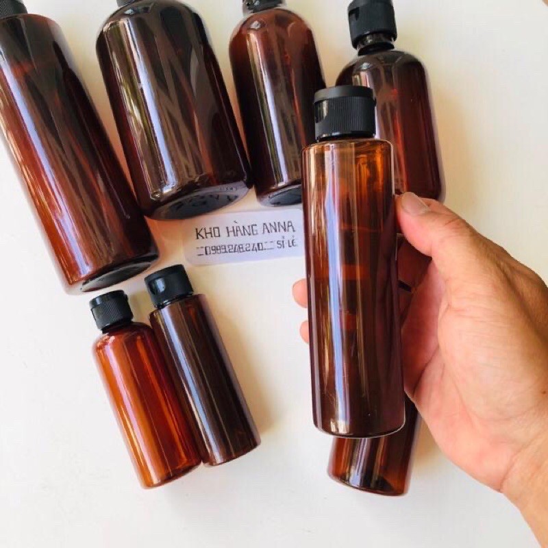 200 chai nhựa 150ml nhập nắp bật