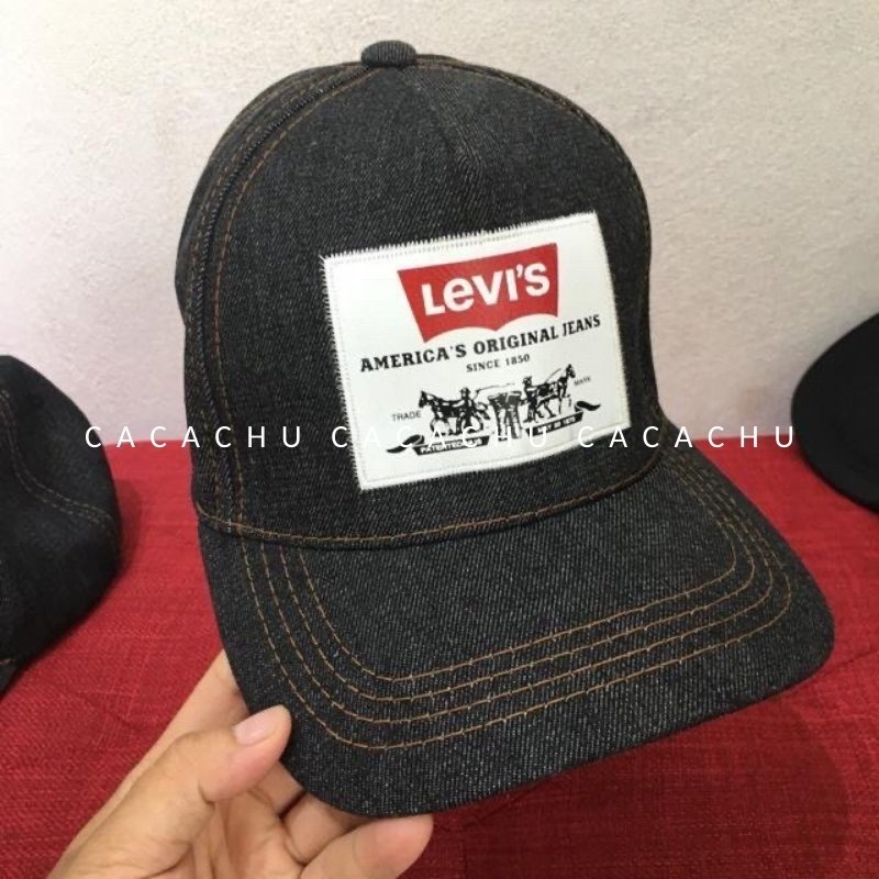 Mũ lưỡi trai, Nón kết bò Jean Levi siêu hot dành cho nam nữ unisex hàng cao cấp thời trang hàn quốc CACACHU M08
