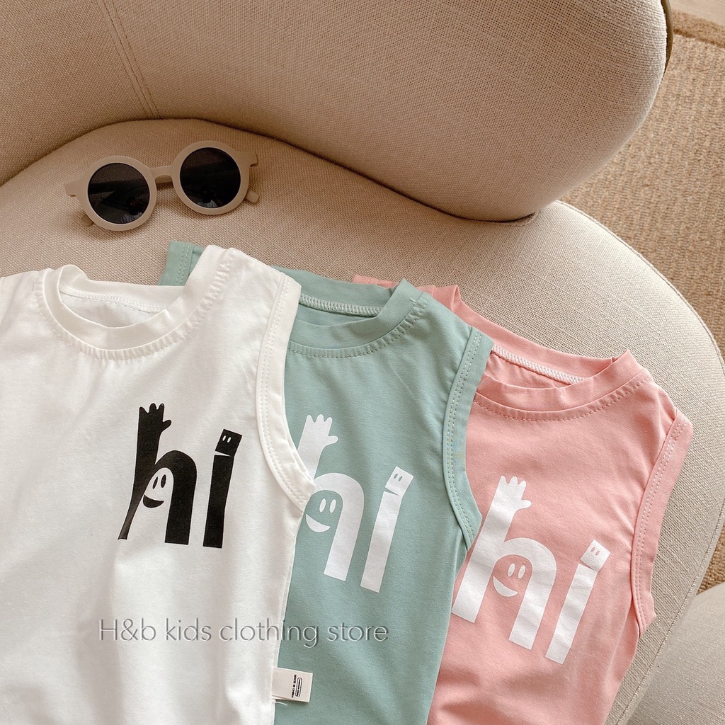 Bộ HI quần kẻ ngang cho bé
