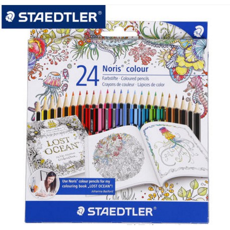 Hộp chì màu Staedtler Noris 24 màu