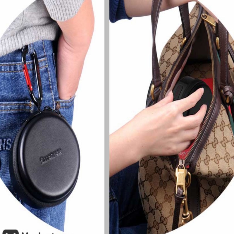 Hộp sạc pin dự phòng bọc da 2 trong 1 điện thoại và Apple Watch Smatree Handbag - SmartStore1688