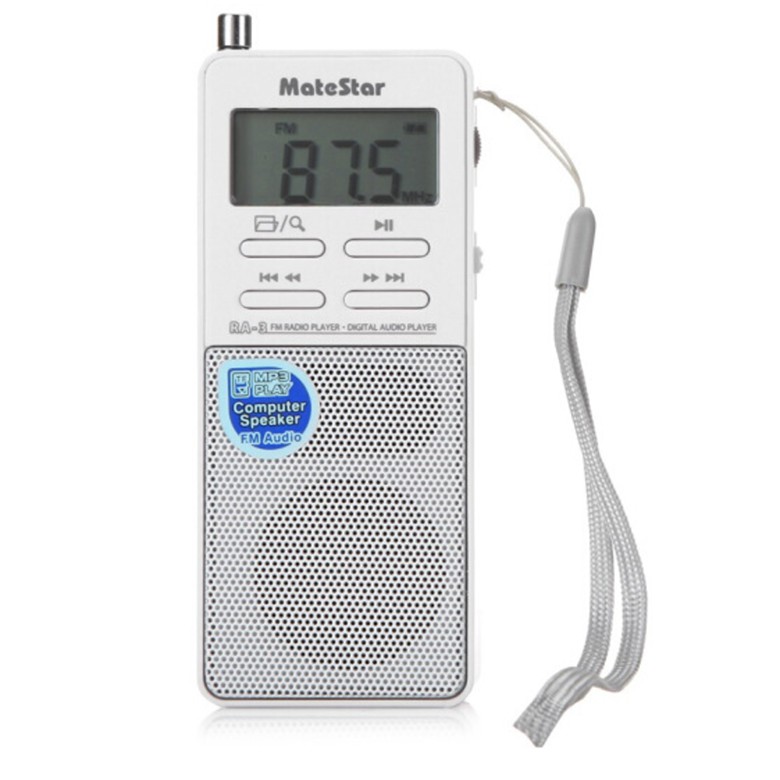 ĐÀI RADIO FM NGHE NHẠC MINI MATESTAR RA-3