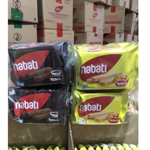 Bánh Nabati ,Lốc 10 gói bánh nabati  20g x 10 gói ,hàng nhập khẩu indonesia