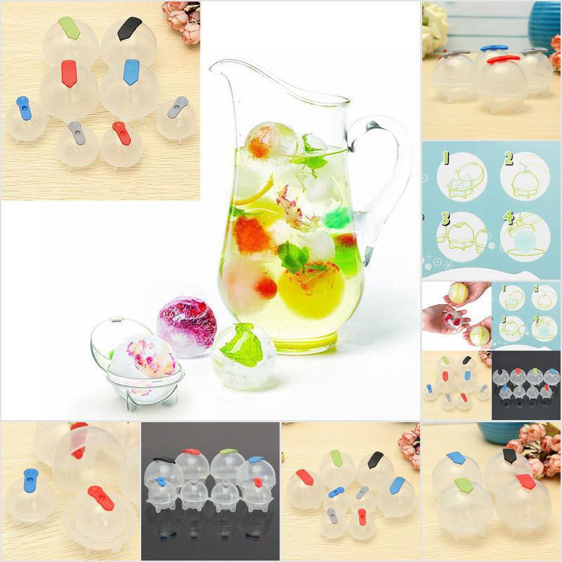 Bộ 4 Khuôn Làm Đá Uống Cocktail Hình Viên Gạch