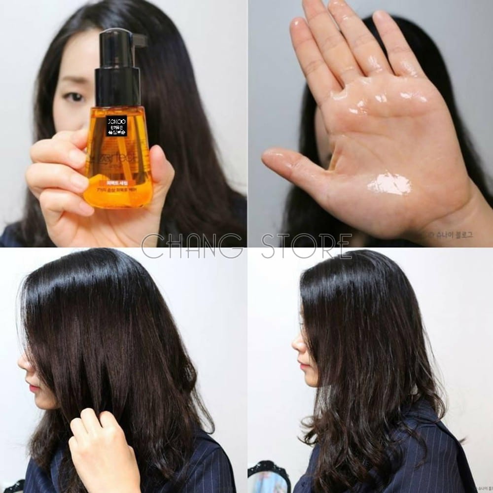 Tinh Dầu Dưỡng Tóc JCKOO Morocco Hair Care Oil Siêu Hot Hàn Quốc Tạo Nếp Tóc, Phục Hồi Hư Tổn