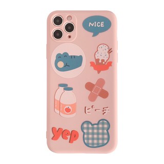 Ốp lưng iphone silicon YEP cá sấu N16