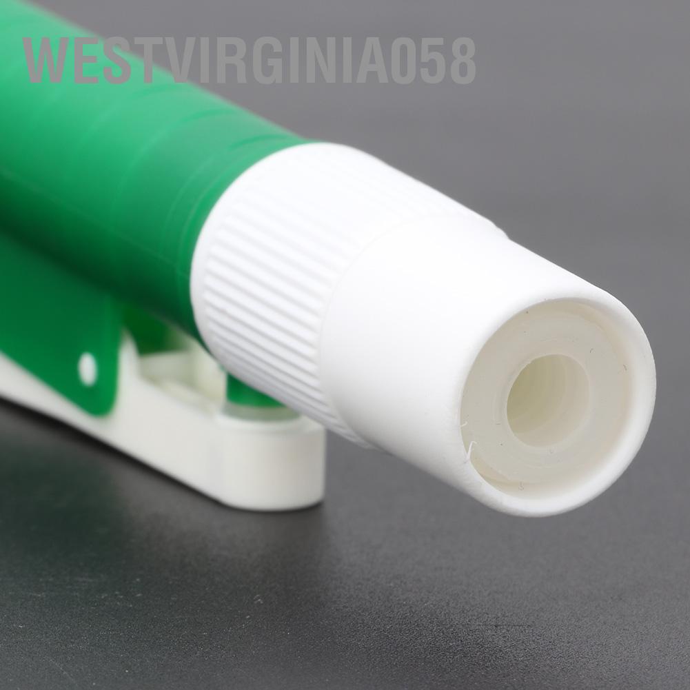 Westvirginia058 Pipette Pump Filler for Disposable Plastic and Glass Pipettes 10 ml Green