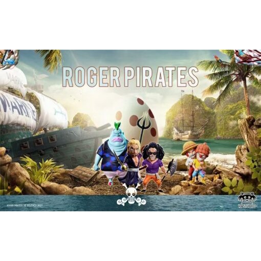 Mô hình One Piece Yz Studio - Shanks & Buggy kid