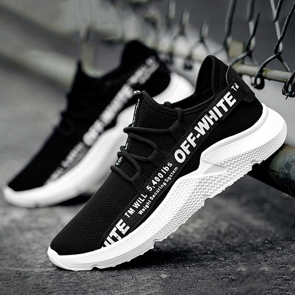 Giày Sneaker Nam thể thao màu trắng cổ cao cho học sinh phong cách Hàn Quốc TAKUTA mã WON