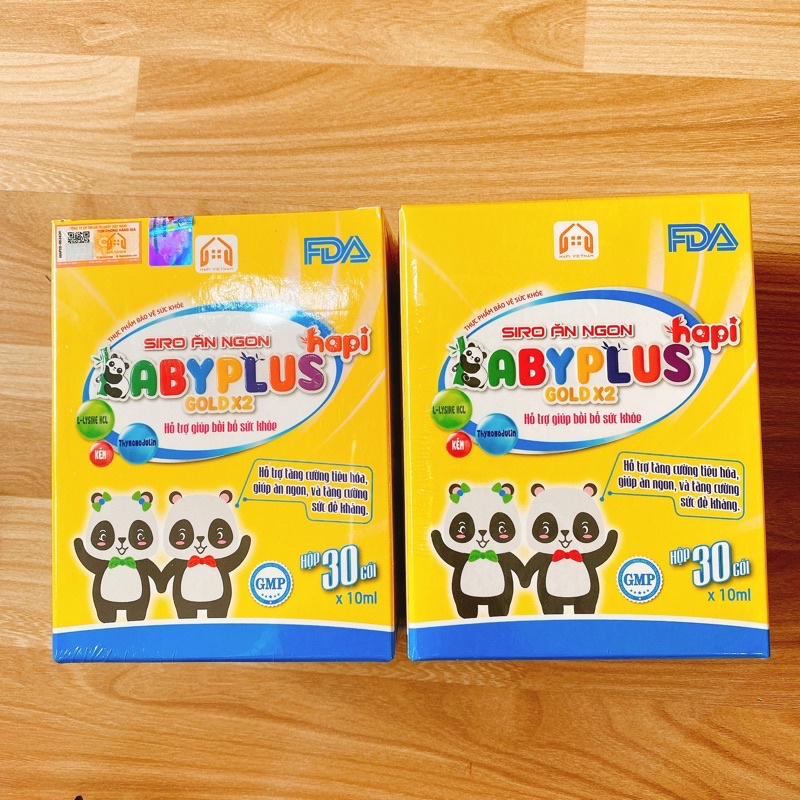 Siro ăn ngon BABY PLUS chính hãng  - giúp bé ăn ngon , tiêu hoá tốt , tăng cường đề kháng ...