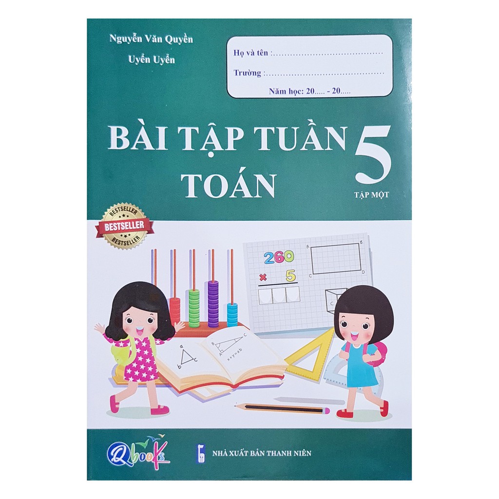 Sách - Bài tập tuần Toán 5 ( tập 1)