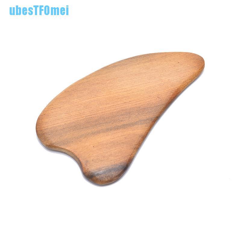 [Hàng mới về] Bảng cạo gió massage da mặt / lưng / cổ bằng gỗ thiên nhiên