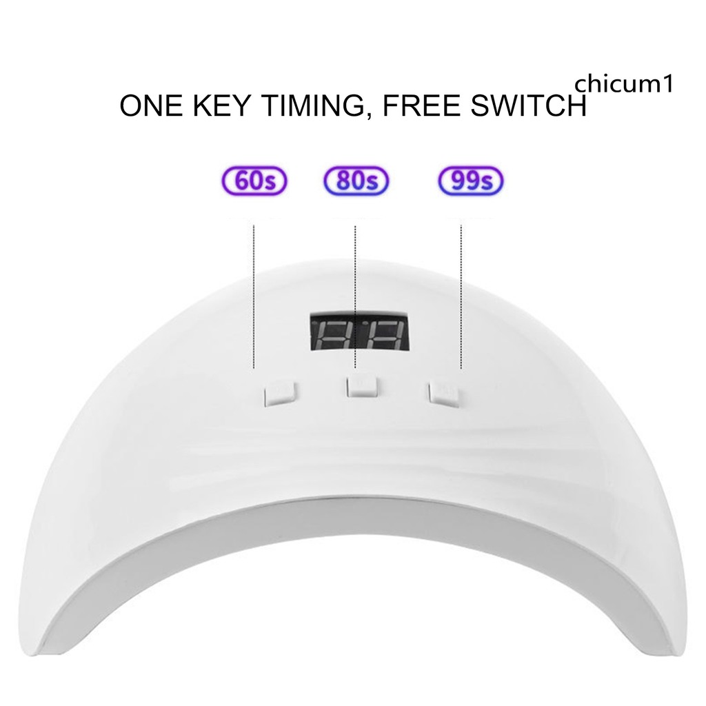 [Hàng mới về] Đèn led UV sấy khô sơn móng 18 bóng 88W