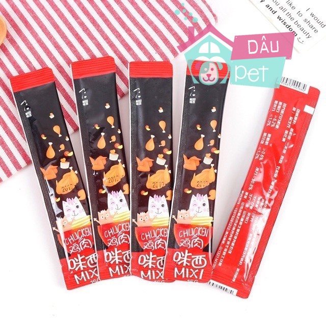 Súp thưởng cho mèo MIXI/ SHIZUKA/ CAT FOOD 15g