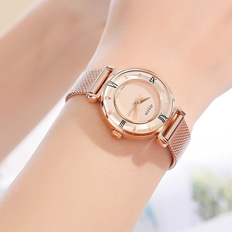 Đồng hồ nữ JULIUS JA-728 dây thép | Julius Official