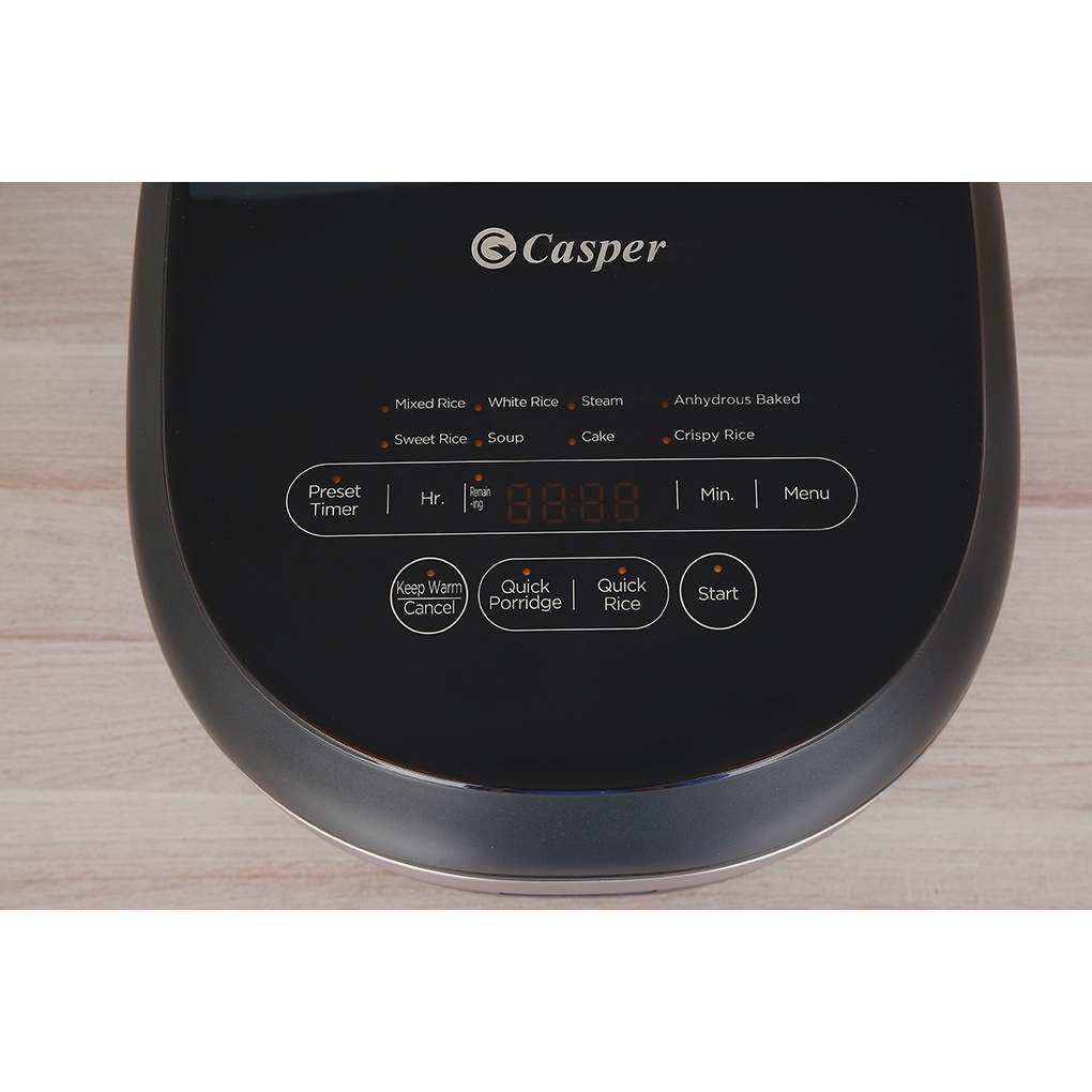 Nồi cơm điện cao tần Casper CI-15RC01 1.5 lít  1300 W công nghệ nấu điện từ IH - Chính hãng BH 24 tháng