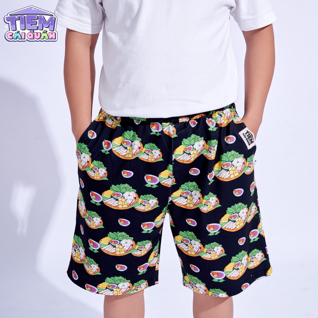 Quần ĐÙI họa tiết BÚN ĐẬU MẮM TÔM by Tiệm Cái Quần | BigBuy360 - bigbuy360.vn