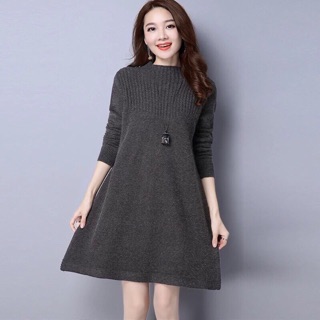 Váy len bầu
