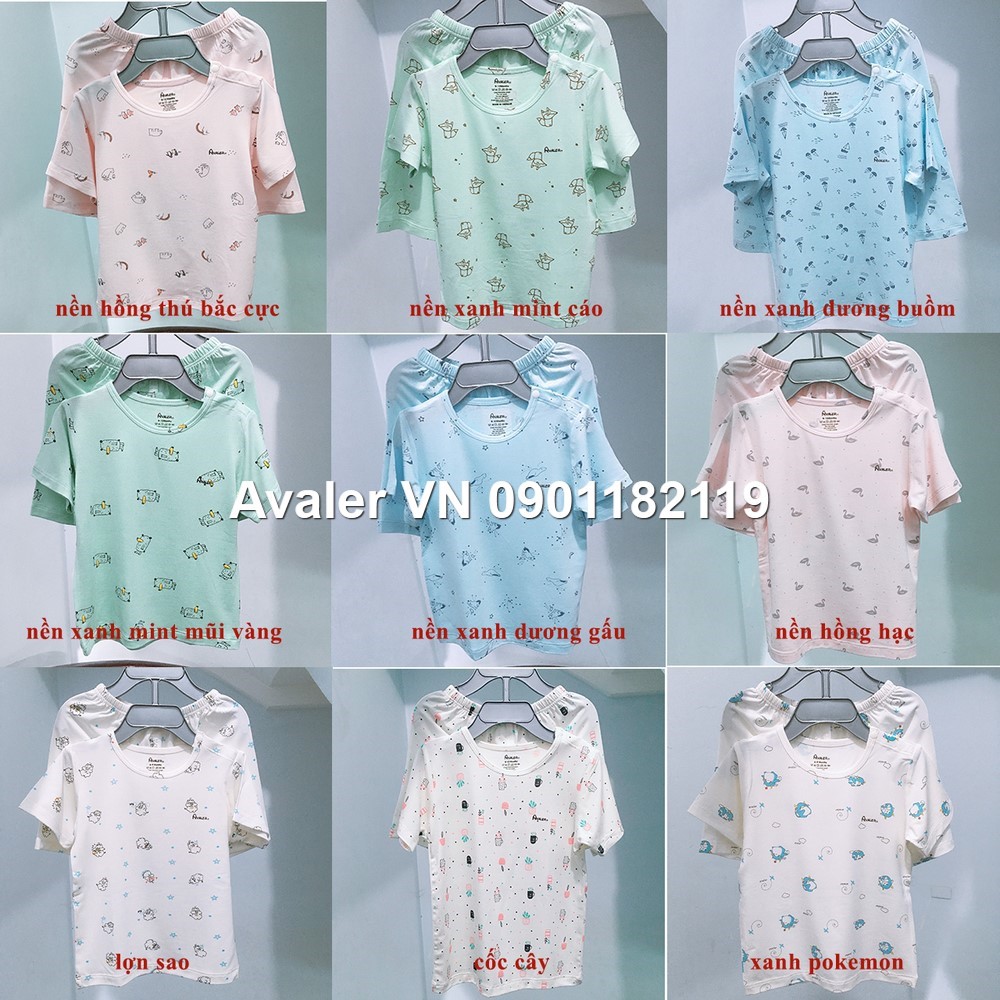 Bộ Cộc Cài Vai Sợi Tre Avaler  0619