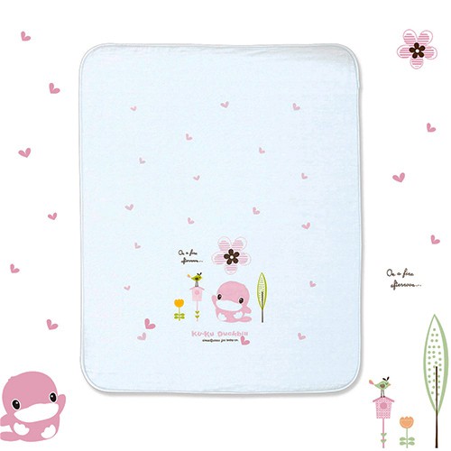 Khăn tắm bé 100% cotton mềm mại size 70 x 90 cm kuku ku2385