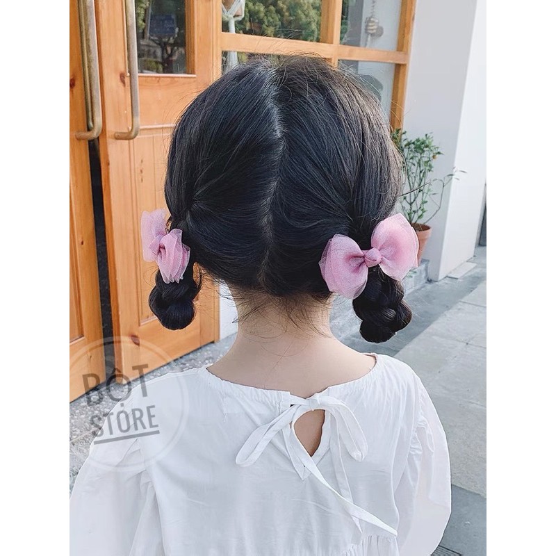 Set kẹp tóc cho bé xinh xắn