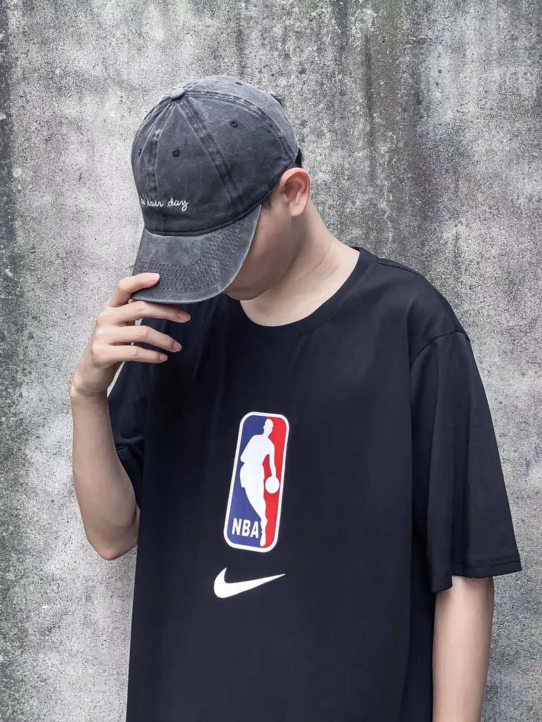 Áo thun thể thao tay ngắn in hình Nike Jordan phong cách năng động