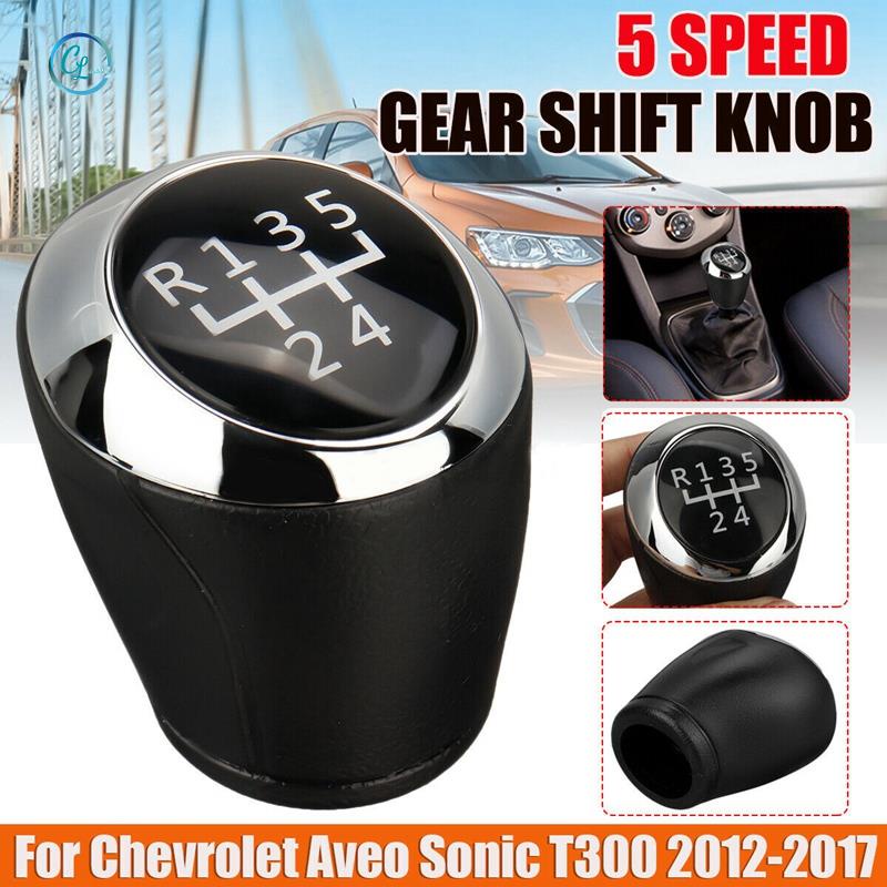 Núm Bọc Cần Số Xe Hơi 5 Tốc Độ Tiện Dụng 24108036 Phụ Kiện Cho Chevrolet Aveo Sonic T300 2012-2017 24108036