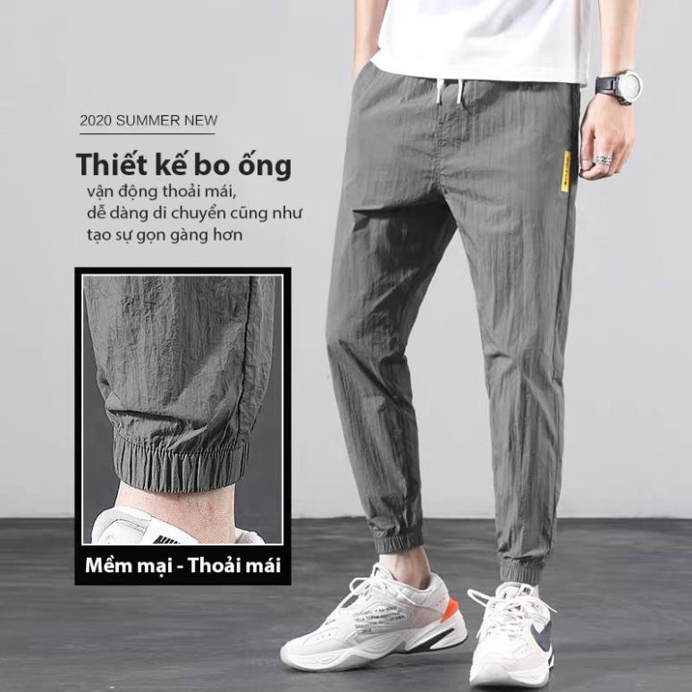 Quần jogger nam 💥FREESHIP💥 Quần thể thao nam kaki Slim mã TT47 kiểu bó ống Hàn Quốc chất vải đũi đẹp ống dài +