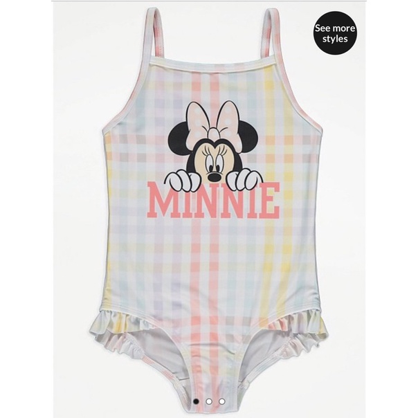 Đồ bơi liền thân bé gái George UK size 12-18m (8-10kg)