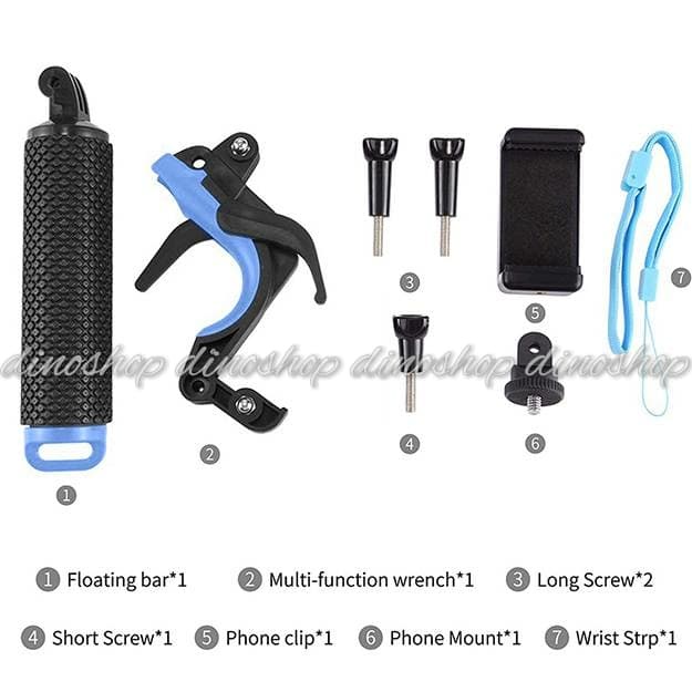 Phụ kiện tay cầm chống rung cho máy ảnh xiaomi yi gopro brica | BigBuy360 - bigbuy360.vn